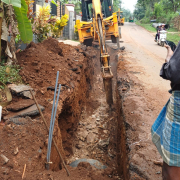 Trippangottur & Adjoining Panchayaths Common Gravity Pipe laying