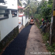 BT Road reformation work