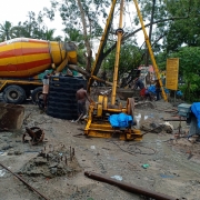 Piling work on 22-09-2020