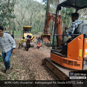 LSGD Road restoration from Kanhirad to Kanhirad mala
