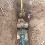 500 mm gravity at wtp chavasseryparamba 