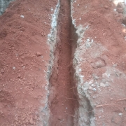 Pipe  laying work