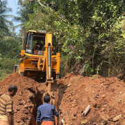 JJM KUNNOTHUPARAMBU GP DISTRBUTION DI PIPE LAYING