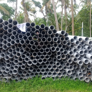 PVC PIPE STACKED FOR JJM KUNNOTHUPARAMB GP