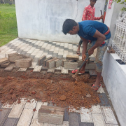 House connection work at Haripad Municipality ward -7