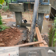 MS PIPE EXTENSION WORK AT MARAPPALAM