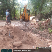 Malur Zone-2 Distribution Pipe Laying work in progress