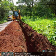 pipe laying @ eezhallur zone-3
