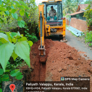 Laying Distribution pipe