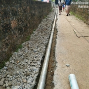 Pipe  laying work