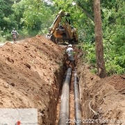 200mm,300mm DI K9 PIPE LAYING 