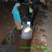 Layer by layer compaction along Mayyil KRFB Road 