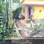 Haripad Municipality ward 9 house connection work