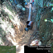 Pipe line road-Kodolipram -concrete