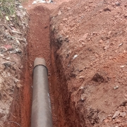 400 mm  DI Gravity main -Chirakkal-Kattampally-Mayyil-Kololam Road