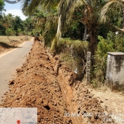 90mm 10kg PVC pipe laying work 