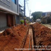 300 mm DI distribution, 200 mm DI pumping main