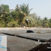 Substation building at RWPH- roof slab shuttering work