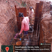 SLUICE VALVE CHAMBER WORK @ KARADIKKUNNU