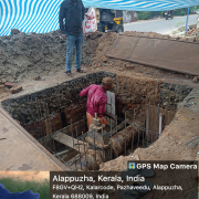  Chamber Earthwork excavation and steel work -Near consumer court