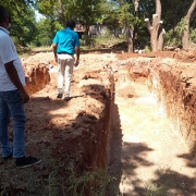 Meenakshipuram tank pcc work started
