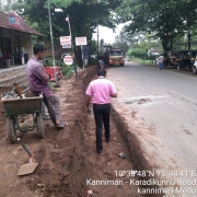 Road restoration work