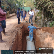 Trippangottur&Adjoining Panchayaths common Gravity Pipe laying