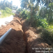 laying of 140mm 6kg 