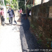 BT Road reformation work