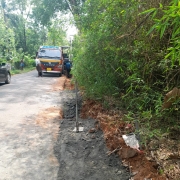 Road restoration work 