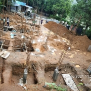 substation building work at RWPH