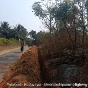 90mm pvc pipe laying
