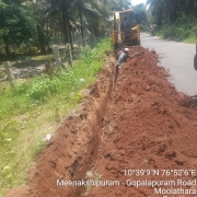 110mm PVC Laying