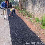 BT Road reformation work