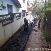 BT Road reformation work