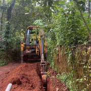 JJM KUNNOTHUPARAMBA DISTRIBUTION PIPE LAYING