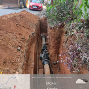 Common Gravity main from Valiyavelicham to Sump at Pathippalam