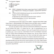Hand over Letter