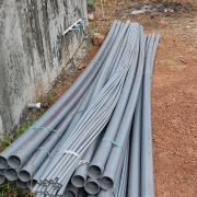 PVC pipe supplied