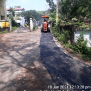 BT Road reformation work