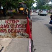 Laying of Pipe line along Alappuzha-Thaneermukkam road 15-05-2020