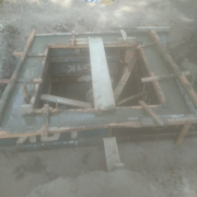 chamber concrete work pazhavangadi @ AMRUT site