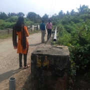 Gap work filling  PMGSY road 