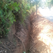 110mm PVC laying 