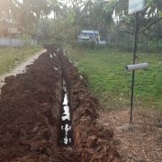 90mm pipe laying 