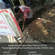 pipe laying work