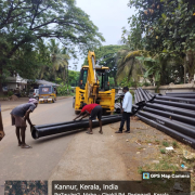 Trippangottur & Adjoining Panchayaths Common Gravity Pipe laying
