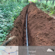 JJM MANGATTIDAM DISTRIBUTION PIPE LAYING