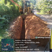 Earth excavation and Pipe Laying of JJM Malur GP