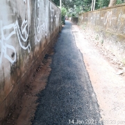 BT Road reformation work